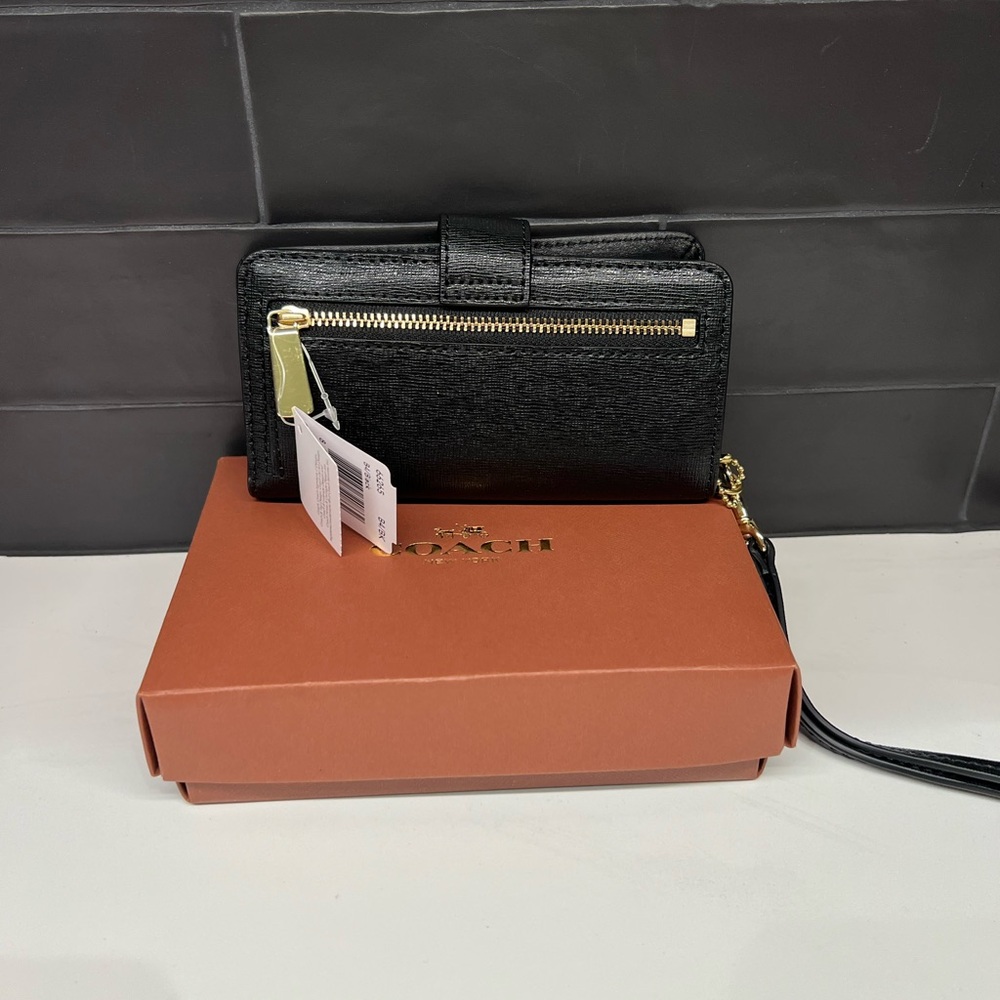 Coach Black Wallet